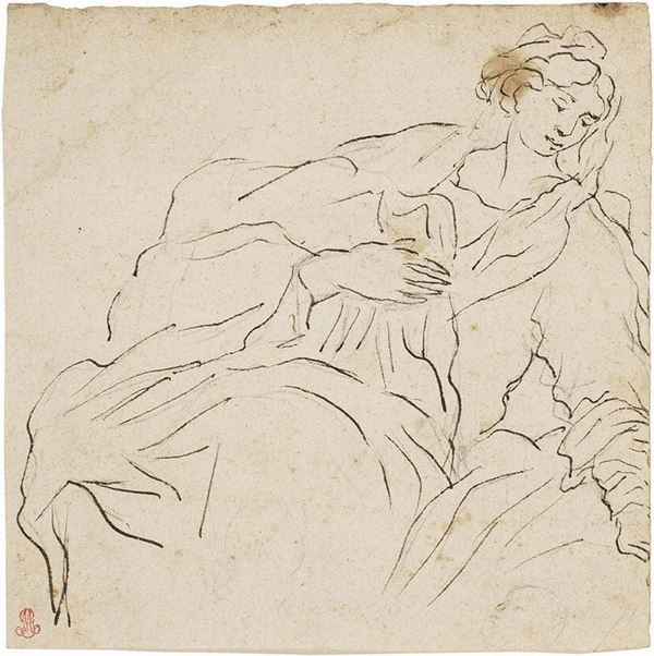 Matteo Bonechi (attr. a) - Figura femminile