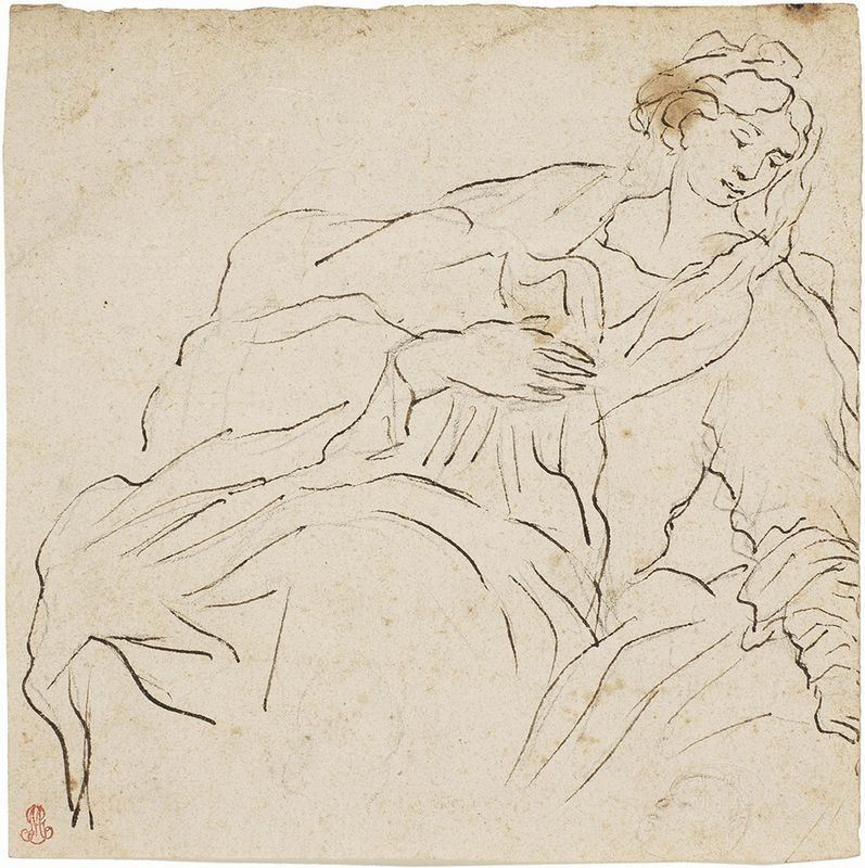 Matteo Bonechi (attr. A) - Figura Femminile