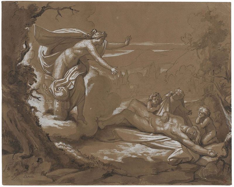 Gonzalvo Carelli - Venere e Adone