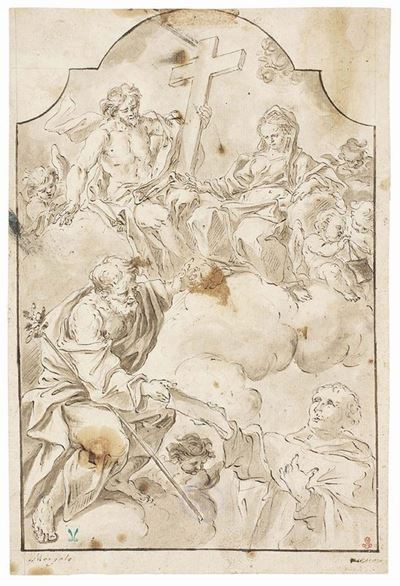 Cristo, la Vergine e S. Domenico che Porge le Regole a S. Giuseppe