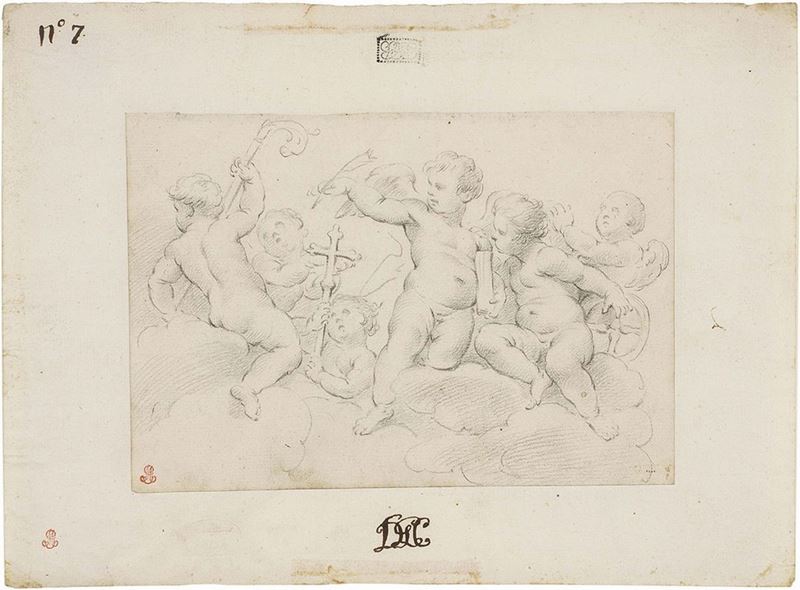 Ciro Ferri (attr. A) - Sei Putti