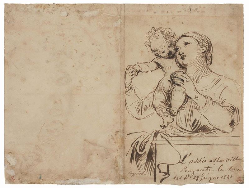 Giuseppe Bezzuoli - Madonna con Bambino
