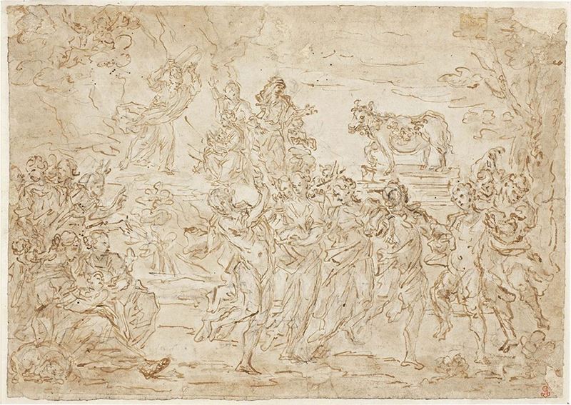 Giacomo Zoboli - Mosè Infrange le Tavole della Legge