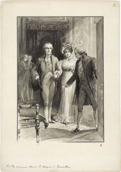 Venisburg Annuncia Monsieur Et Madame la Marquise De Travaillon