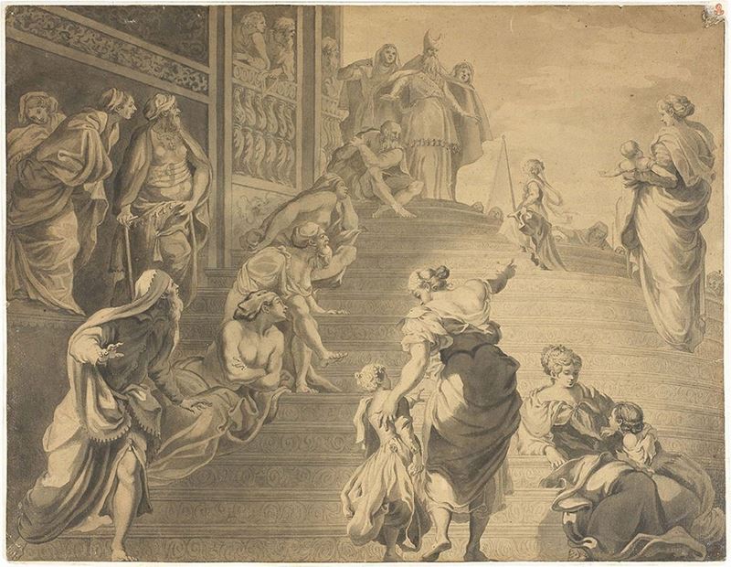 Luigi Sabatelli - Presentazione di Maria al Tempio