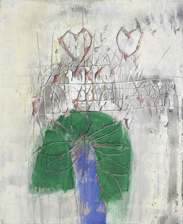 Giorgio Celiberti : Eden  (1989)  - Affresco su tavola - Asta Arte Contemporanea - I - Casa d'aste Farsettiarte