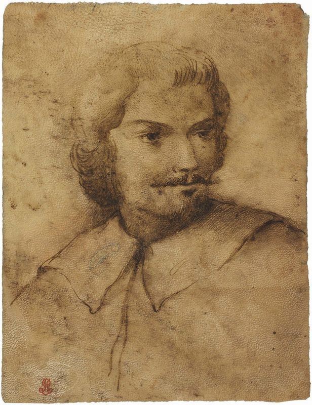 Anonimo Veneto del XVIII - XIX Secolo - Ritratto Virile Barbato