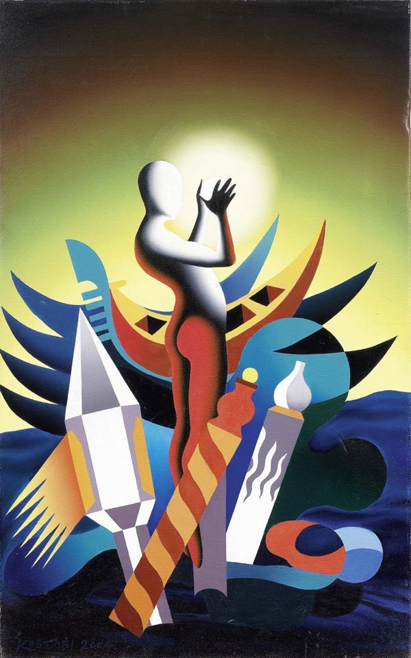 Mark Kostabi - The sphere of intuition