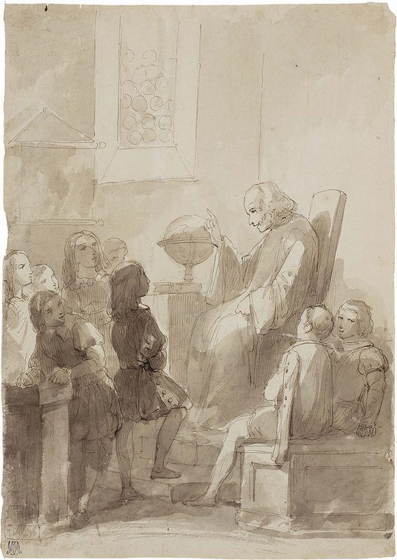 Giuseppe Moricci - La Lezione di Geografia