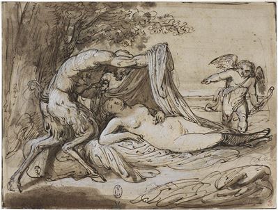 Fauno, Venere Dormiente e Amore