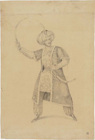 Pietro Gentili, Cantante, Studio per Costume Teatrale