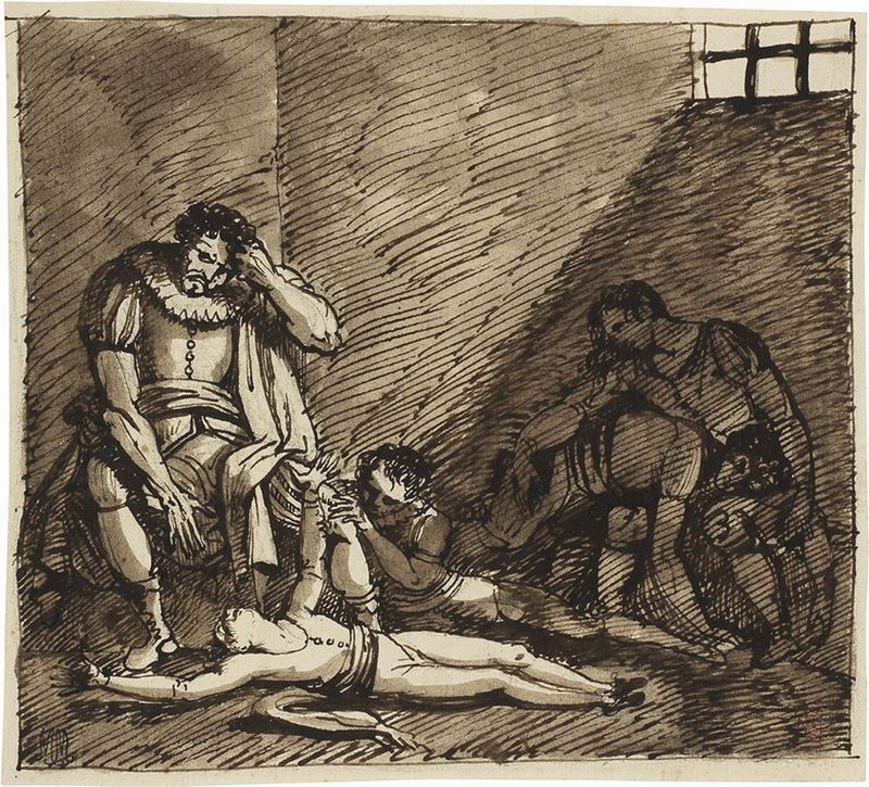 Giuseppe Bezzuoli - Storie del Conte Ugolino