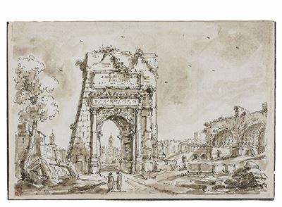 Veduta Dell'arco di Tito