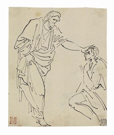 Gesù Cristo Risana un Cieco