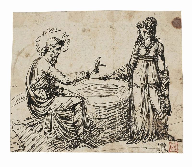 Felice Giani - Samaritana al Pozzo