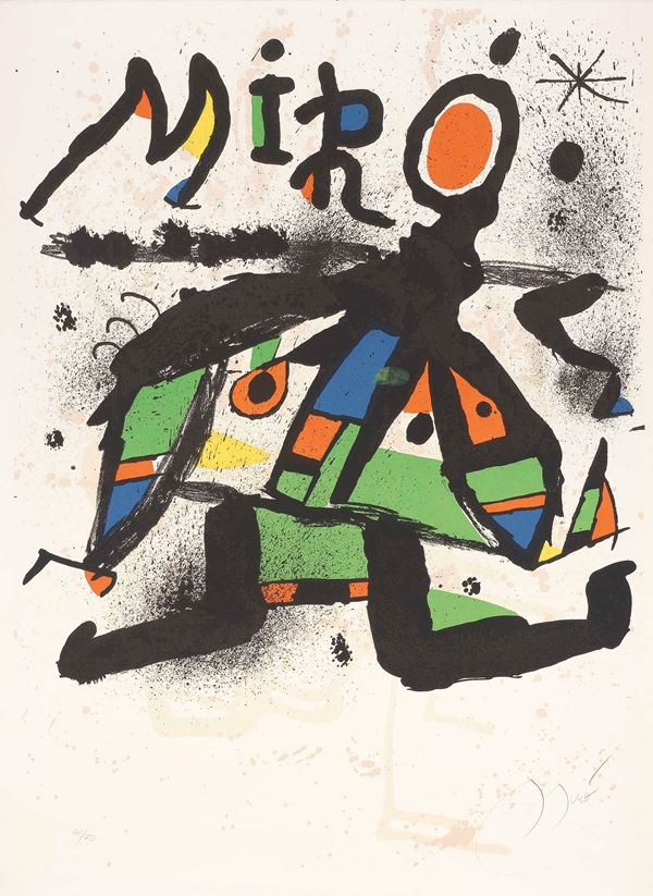 Joan Mir&#243; - Manifesto per l'esposizione «Miró»