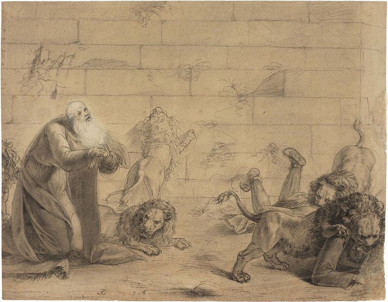 Francesco Vinea - Daniele nella Fossa dei Leoni
