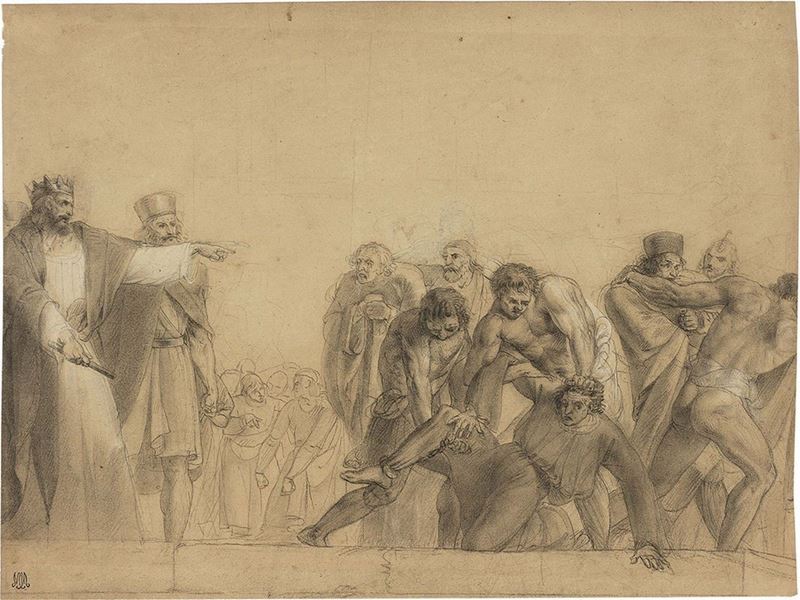 Luigi Ademollo - Re in Atto di Accusa
