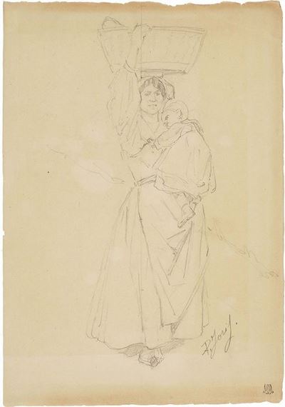 Ritratto di Contadina Romana