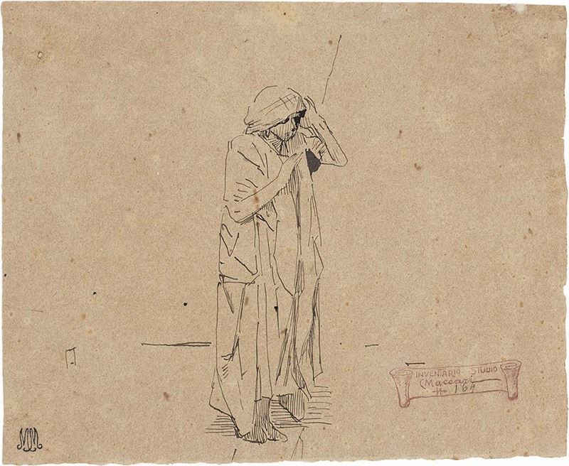 Cesare Maccari - Figura Femminile
