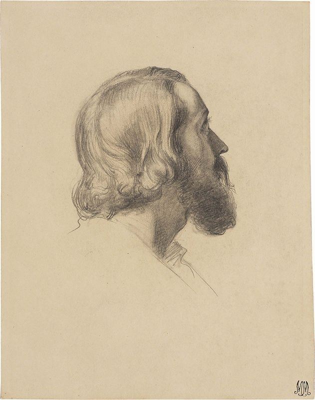 Wilhelm Auguste Rudolf Lehman - Studio di Testa Virile