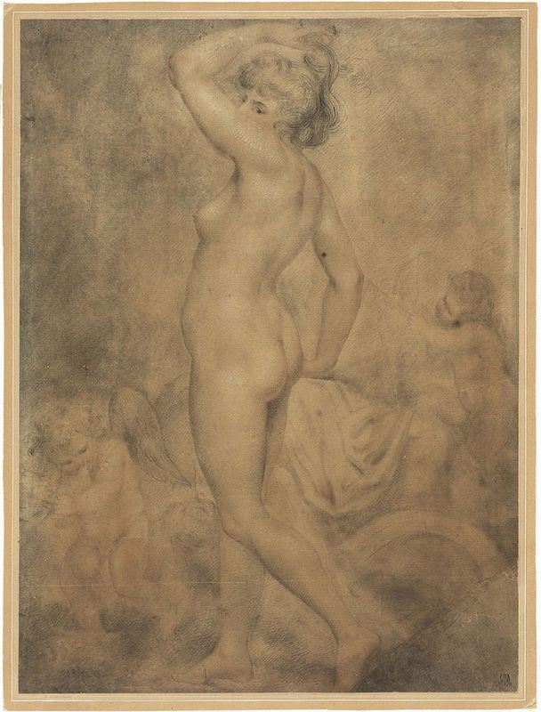 Giovanni Battista Cipriani - Venere con Eros e Amorini