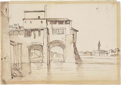 Veduta Dell'arno dalla Molina di San Niccolò