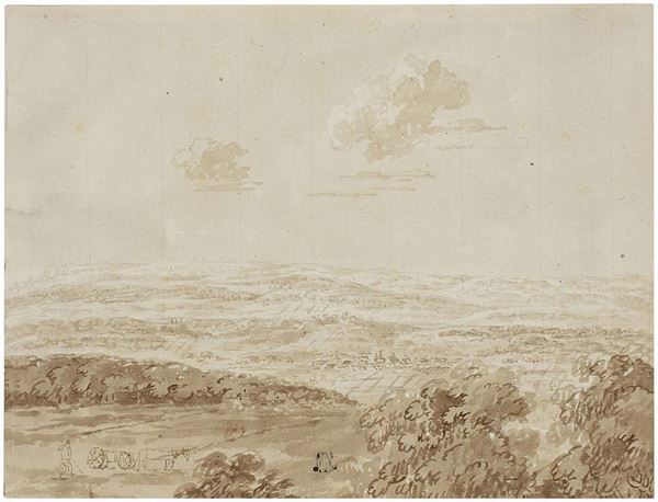 Hardy Yusic - Veduta di Osimo da Camerano