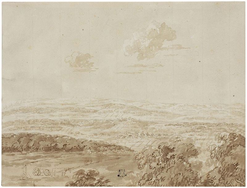 Hardy Yusic - Veduta di Osimo da Camerano