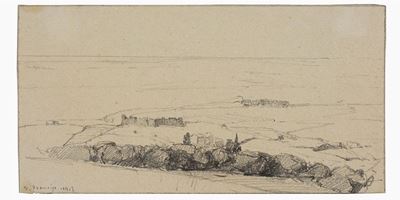 Veduta della Campagna Romana