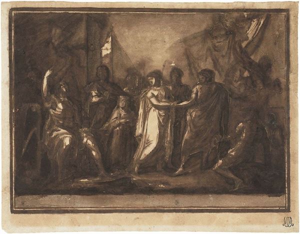 Vincenzo Camuccini - Studio neoclassico di composizione