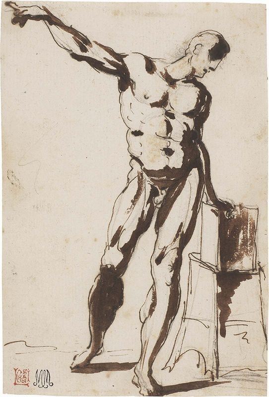 Vincenzo Camuccini - Studio di Nudo Maschile
