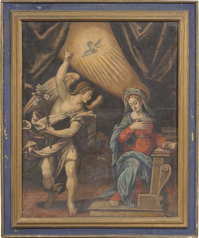Scuola Romana del XVII Secolo - Annunciazione