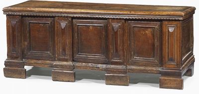 Cassapanca in Legno di Noce
