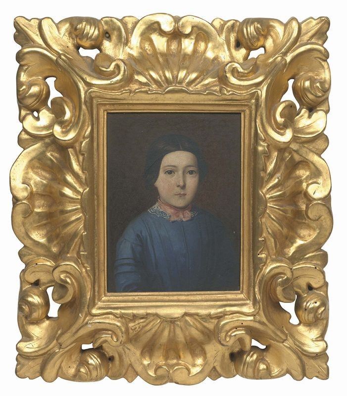 Ignoto del XIX Secolo - Ritratto di Bambina