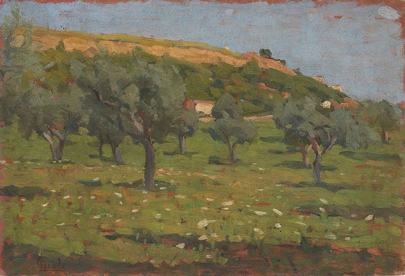 Luigi Gioli - Paesaggio Toscano
