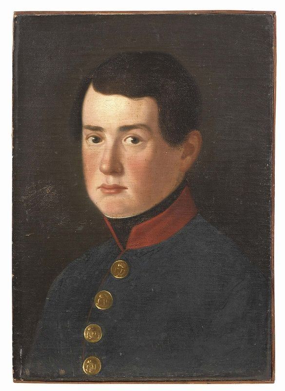 Pietro Pezzati - Ritratto di Calcedonio Giachetti