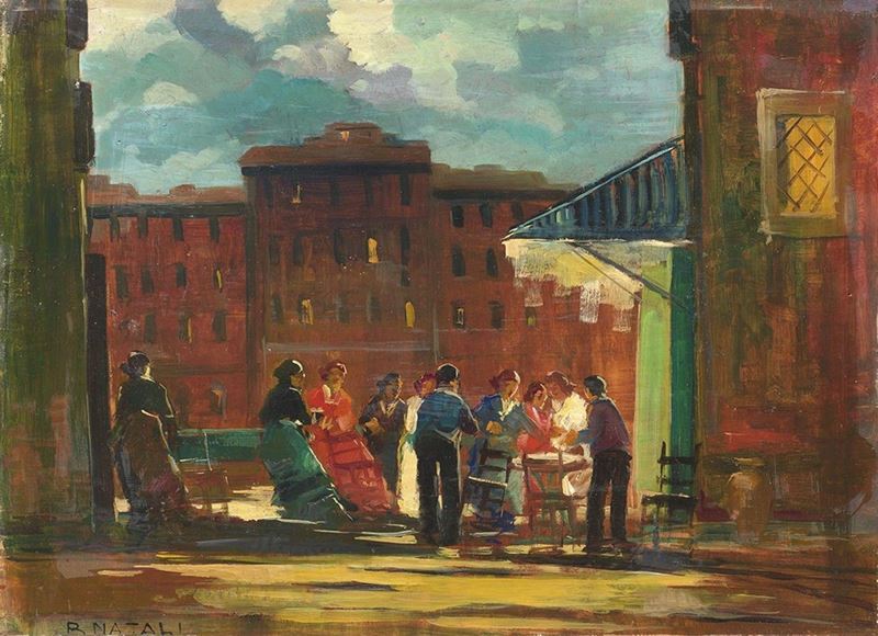 Renato Natali - Figure in Strada