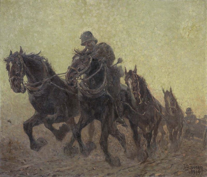 Carl Franz Bauer - Soldati a Cavallo