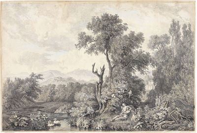 Rinaldo e Armida in un Paesaggio