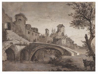 Paesaggio con Ponte