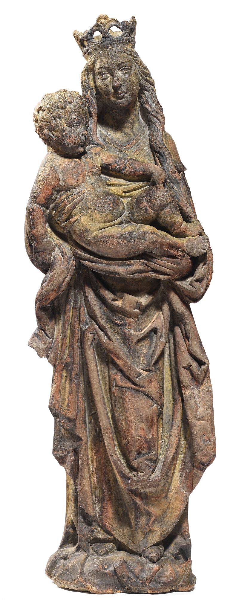Scuola Italia Settentrionale (veneto - Dalmata) del XVI Secolo - Madonna Col Bambino
