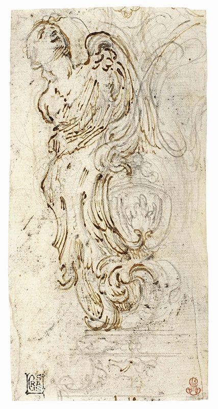 Antonio Rolli - Figura Femminile per Decorazione