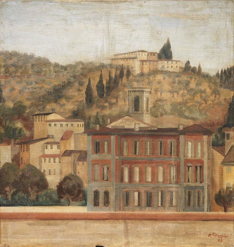 Renzo Grazzini - Veduta di Firenze