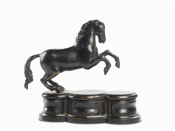 Ignoto del XVII secolo - Cavallo rampante