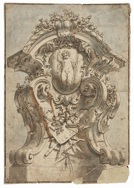 Giovanni Battista Alberoni - Progetto per Fregio Architettonico