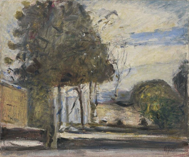 Arturo Tosi - Giardino a Rovetta