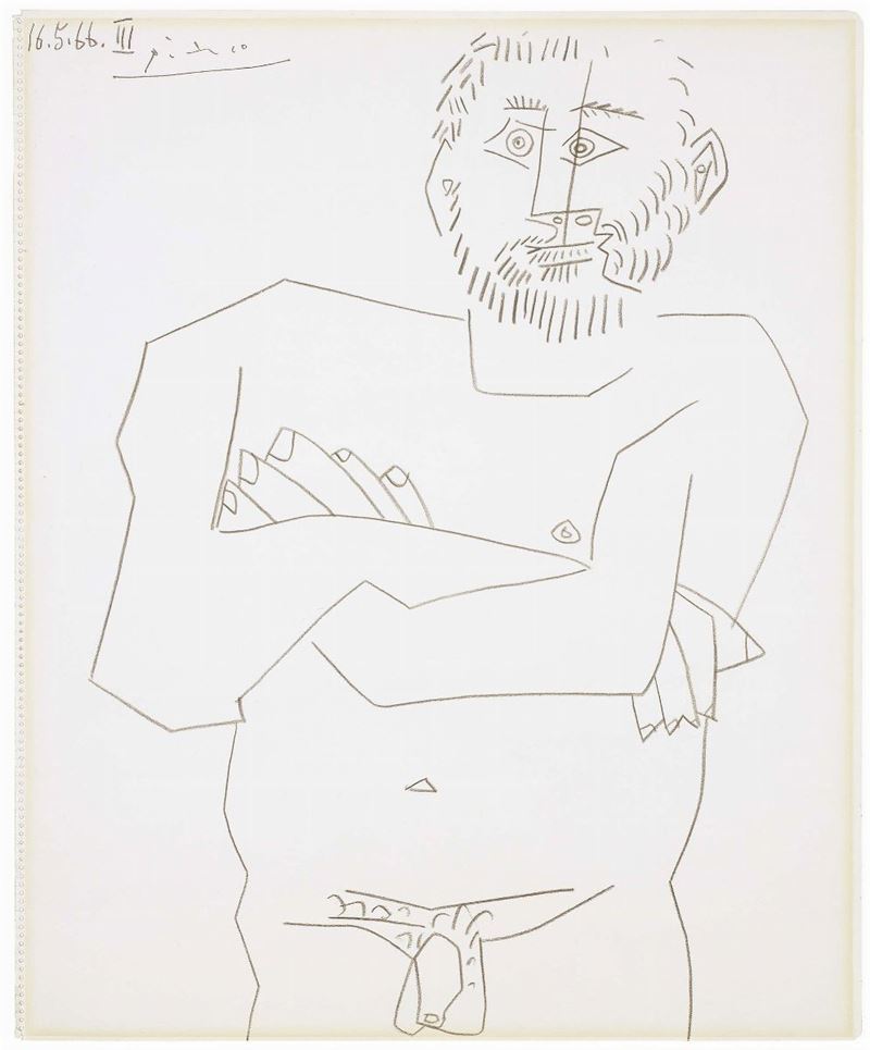 Pablo Picasso - Homme Nu Debout