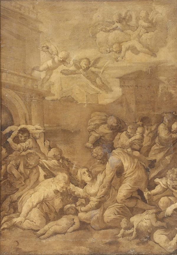 Scuola bolognese del XVII secolo - Strage degli Innocenti