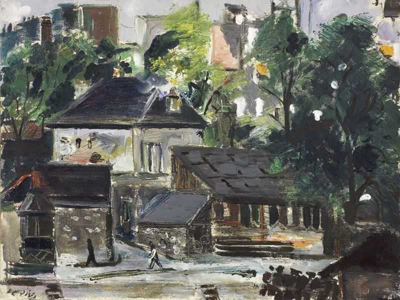 Filippo De Pisis - Sobborgo Parigino